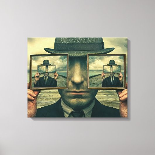 Reflexiviteit  canvas afdruk (Voorkant)