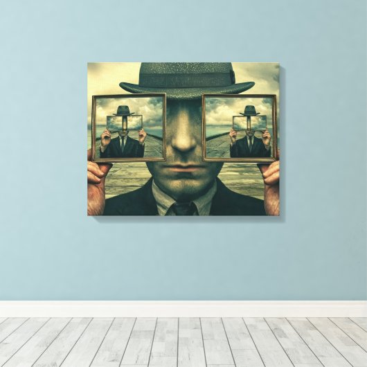 Reflexiviteit canvas afdruk (Insitu (Houten vloer))