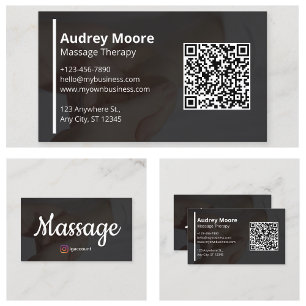 Reflexologen Chiropractoren Massage Therapie Reiki Visitekaartje