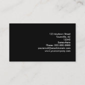 reflexologie en voetmassage visitekaartje (Achterkant)