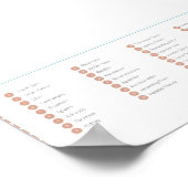 Reflexologie handgrafiek poster (Hoek)