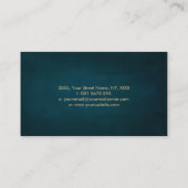 Reflexologie - Kleurrijke Ying Yang symbool Visitekaartje (Achterkant)