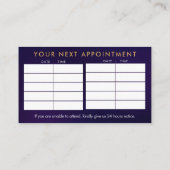 Reflexologie - Kleurrijke Ying Yang symbool Visitekaartje (Achterkant)