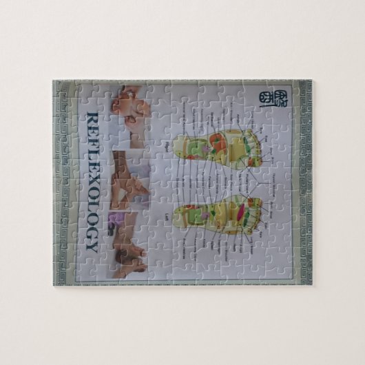 REFLEXOLOGIE Poster Legpuzzel (Horizontaal)