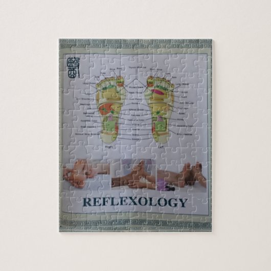 REFLEXOLOGIE Poster Legpuzzel (Verticaal)