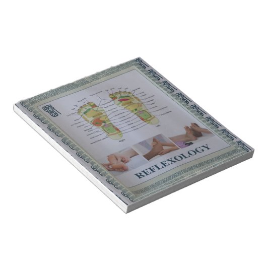 REFLEXOLOGIE Poster Notitieblok (Schuin)