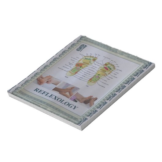 REFLEXOLOGIE Poster Notitieblok (Linkerzijde)