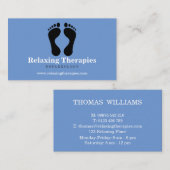 Reflexologie Visitekaartje (Voorkant / Achterkant)