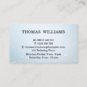 Reflexologie Visitekaartje (Achterkant)