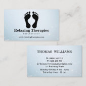 Reflexologie Visitekaartje (Voorkant / Achterkant)