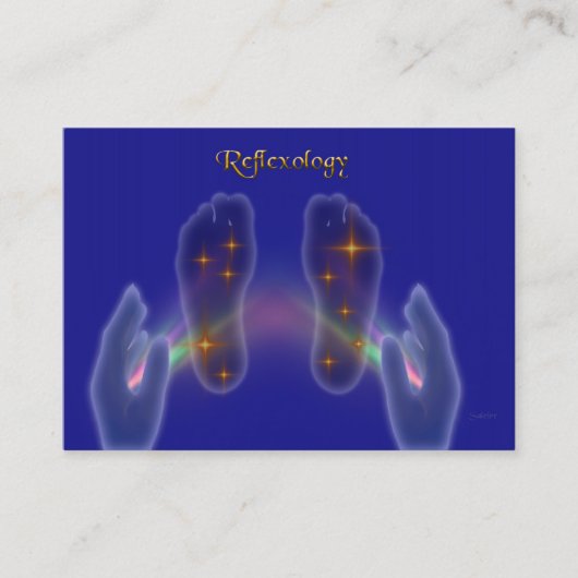 Reflexologie Visitekaartje (Voorkant)