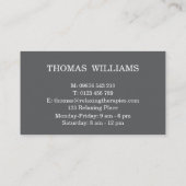 Reflexologie Visitekaartje (Achterkant)