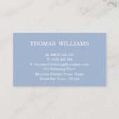 Reflexologie Visitekaartje (Achterkant)