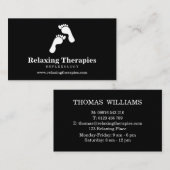 Reflexologie Visitekaartje (Voorkant / Achterkant)