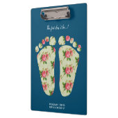 reflexologische podiatrische voettherapeut klembord (Links)