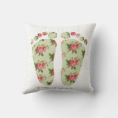 reflexologische voeten - kussen voor podiatinether (Achterkant)