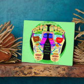 reflexologische voetkaart fotoplaat (Zijkant)