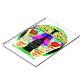 reflexologische voetkaart notitieboek (Linkerzijde)