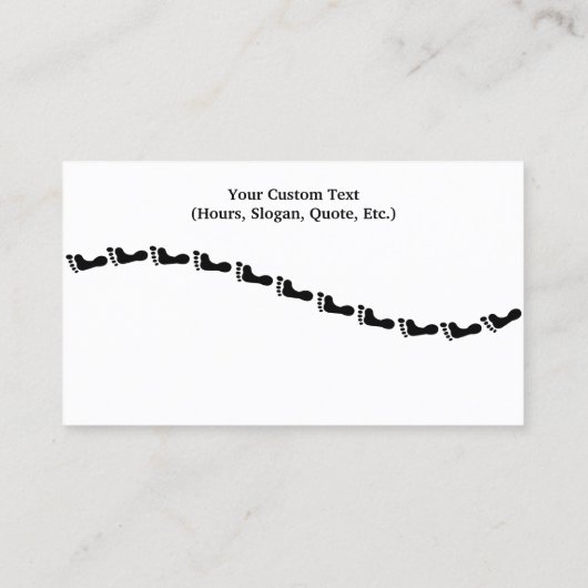 Reflexologist Reflexologist Visitekaartjes (Achterkant)