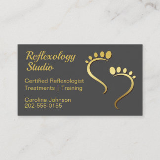 Reflexology Foot Care Visitekaartje
