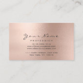 Reflexology Massage Therapist Skinny Roos Blush Visitekaartje (Achterkant)