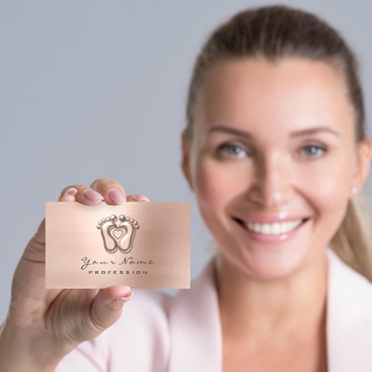 Reflexology Massage Therapist Skinny Roos Blush Visitekaartje