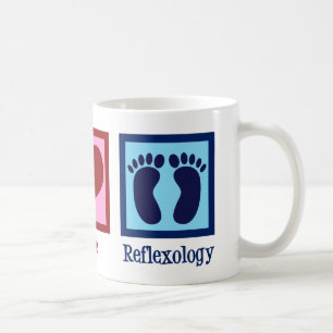 Reflexology Peace Love Koffiemok