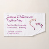 Reflexology Podiatrist Foot Care Handdoek (Handdoek)