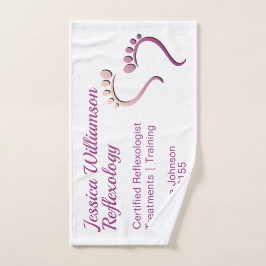 Reflexology Podiatrist Foot Care Handdoek (Handdoek)