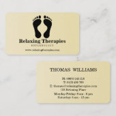 Reflexology Visitekaartje (Voorkant / Achterkant)