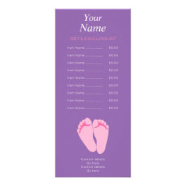 Reflexoloog-rackkaart Reclamekaart