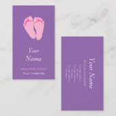 Reflexoloog-Visitekaartjes Visitekaartje (Voorkant / Achterkant)