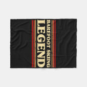 Refoot Skiing Legend Refooting Adventure Sports Fleece Deken (Voorkant (Horizontaal))