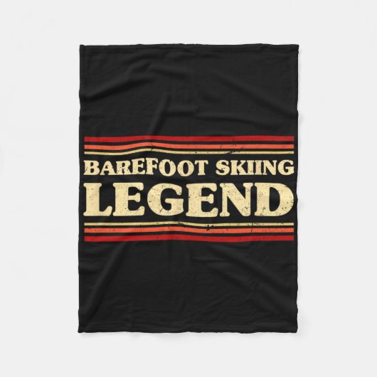 Refoot Skiing Legend Refooting Adventure Sports Fleece Deken (Voorkant)