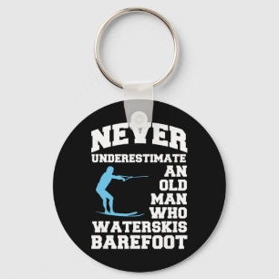 Refoot Waterskiën Waterski Waterskiër Sleutelhanger