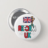 Reform UK Ronde Button 5,7 Cm (Voorkant /achterkant)