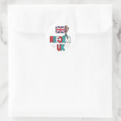 Reform UK Ronde Sticker (Tas)