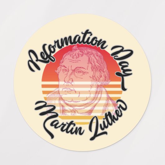 Reformatiedag  labels (Design 2)