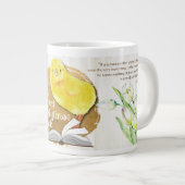 "Reformed Presbyterian Chick" 20 oz. Christelijke  Grote Koffiekop (Voorkant rechts)