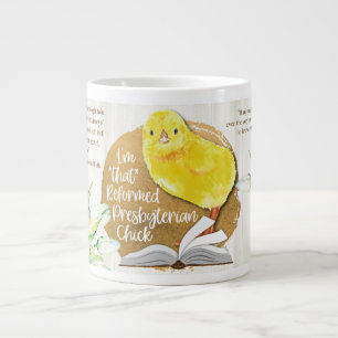 "Reformed Presbyterian Chick" 20 oz. Christelijke  Grote Koffiekop
