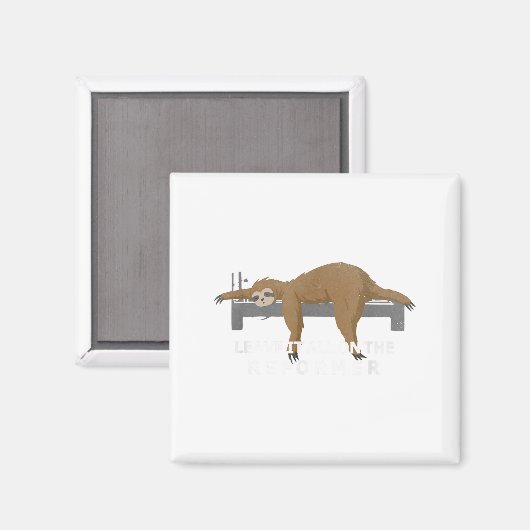 Reformer Lates Sloth Lates  Magneet (Voorkant / Achterkant)