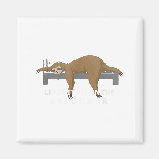 Reformer Lates Sloth Lates Magneet (Voorkant)