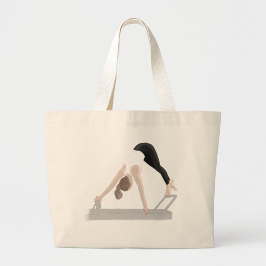 Reformer Pilates Bag Grote Tote Bag (Voorkant)