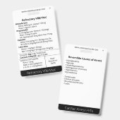 Refractaire Vfib/Vtac en Hs&Ts Badge (Voor- en achterkant)