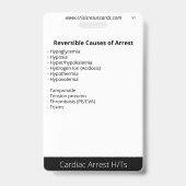 Refractaire Vfib/Vtac en Hs&Ts Badge (Achterkant)