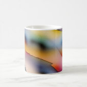 "Refracted Waves" hedendaagse Abstracte kunst Koffiemok (Center)