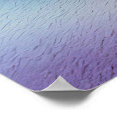 "Refracted Waves" hedendaagse Abstracte kunst Poster (Hoek)