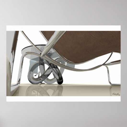 Refracterende reflecties poster (Voorkant)