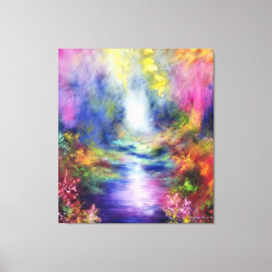 Refractie 1988 canvas afdruk (Voorkant)