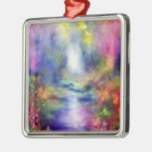 Refractie 1988 metalen ornament (Links)